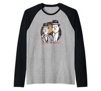 Laurel & Hardy Classic Comedy Raglan Baseball Tee