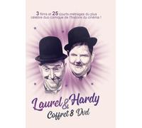 Laurel & Hardy Coffret 8DVD-3 Films et 25 Courts-métrages du Plus célèbre Duo Comique de l'histoire du cinéma