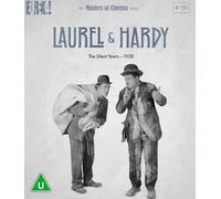 LAUREL & HARDY: THE SILENT YEARS (1928) 10 Silent Shorts with Stan Laurel & Oliver Hardy (Masters of Cinema) Two-disc Blu-ray