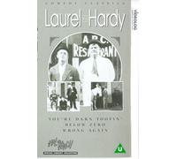 Laurel & Hardy - You're Darn Tootin'/ Below Zero/ Wrong Again [VHS]