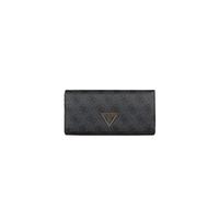 GUESS Purse Laurel II SLG Flap Organizer Coal Logo Dark Grey