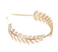 Laurel Leaf Crown Emperor Crowns - Gold Wreath Greek Goddess Headpiece, Medieval Roman Toga Party Costume Accessory, Elven Circlet for Renaissance Halloween Cosplay