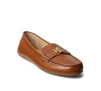 Lauren by Ralph Lauren Barnsbury Flats, Brown, Size 6, Women Brown