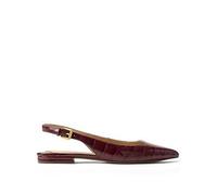 Lauren by Ralph Lauren London Sling Back Flats, Red, Size 5, Women Red