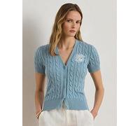 Lauren by Ralph Lauren Sweater Cardigan, Blue, Size S, Women Blue