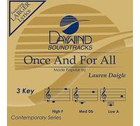 Lauren Daigle - Once And For All [Accompaniment/Performance Track]