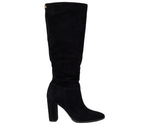 Lauren-ftw Artizan Suede Heel Boots Black EU 35 1/2 Woman