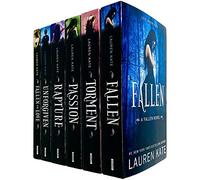 Lauren Kate Fallen Series 6 Books Collection Set (Fallen, Torment, Passion, Rapture, Unforgiven, Fallen in Love)