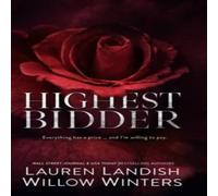 Lauren Landish Highest Bidder Hardback Book in White Lauren Landish White