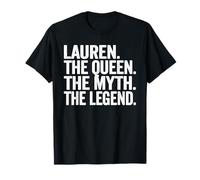 Lauren Personalized First Name Funny Birthday Gifts Family T-Shirt