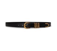 Lauren Ralph Lauren Belt Genuine Leather 90 cm black