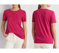 Lauren Ralph Lauren Cotton Modal Soft Top Iconic Blouse Shirt T-Shirt New XS