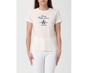 LAUREN RALPH LAUREN Cotton T-Shirt with Logo - Size: M - female
