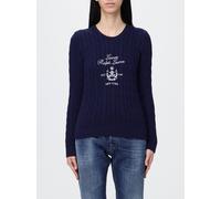 LAUREN RALPH LAUREN Crew-Neck Sweater with Logo - Size: L - female