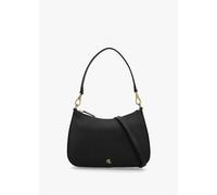 LAUREN RALPH LAUREN Danni 26 Black Leather Shoulder Bag Size: One Size