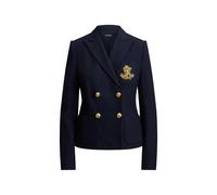 Lauren Ralph Lauren double-breasted piqué blazer - Blue 0-2-4-6-8-10-12