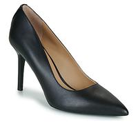 Lauren-ftw Lindella Ii Leather Heel Shoes Black EU 38 1/2 Woman