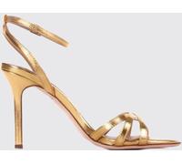 LAUREN RALPH LAUREN Kendyl Laminated Leather High Stiletto Heel Sandals - Size: 38 - female