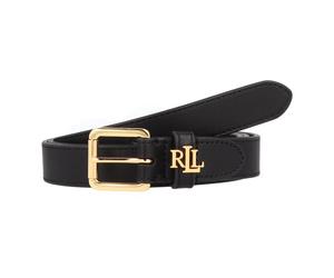 Lauren Ralph Lauren Logo Belt Leather 95 cm black