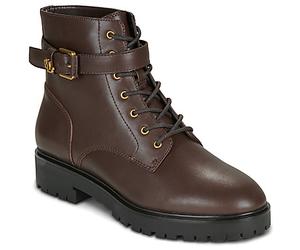 Lauren Ralph Lauren Low Ankle Boots ALLYSON LOGO BOOTIE in Brown 4.5
