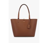 LAUREN RALPH LAUREN Medium Lauren Tan Orange Reversable Tote Bag Size:
