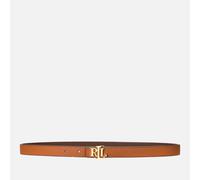 Lauren Ralph Lauren Reversible 20 Leather Skinny Belt - XL