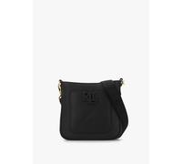 LAUREN RALPH LAUREN Small Cameryn Black Leather Cross-Body Bag Size: O