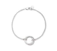 Lauren Ralph Lauren Sterling Silver Pavé Criss Cross Bracelet
