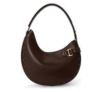 Lauren Ralph Lauren Tasha Shoulder Bag Genuine Leather 32 cm brown