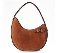 Lauren Ralph Lauren Tasha Shoulder Bag Genuine Leather 32 cm brown