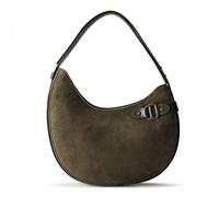 Lauren Ralph Lauren Tasha Shoulder Bag Genuine Leather 32 cm green