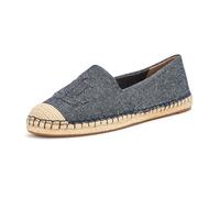 Lauren Ralph Lauren Women's Cameryn Cross-Dyed Canvas Espadrille, Refined Navy, 6 UK