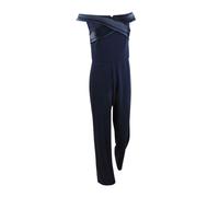 LAUREN RALPH LAUREN Womens Kaiser Off-The-Shoulder Evening Jumpsuit Na