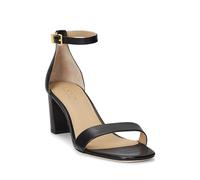 LAUREN Ralph Lauren Women's Logan Heeled Sandal, Black, 6.5 UK