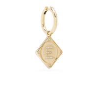 Lauren Rubinski 14K yellow gold Bruno diamond single earring One Size