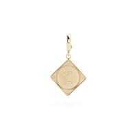 Lauren Rubinski 14K yellow gold Mono Bruno Letter diamond pendant One Size