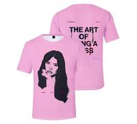 Lauren Spencer Smith Merch The Art of Being A Mess Class Graphic Tour Summer Tee T-Shirt Unisex Short Sleeve Jumpers (Pink,3XL)