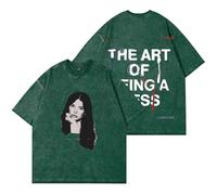 Lauren Spencer Smith Photo Wash T-Shirts The Art of Being A Mess Merch Women Men Cotton Short Sleeve Tee (Style 7,M)