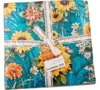 Lauren Wan Sunlit Garden Ten Square 42 10-inch Squares Layer Cake Robert Kaufman Fabrics TEN-1391-42