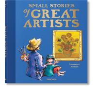 Laurence Anholt Small Stories of Great Artists Hardback Book in White Laurence Anholt White
