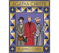 Laurence King Publishing Agatha Christie Playing Cards: A Gift for Fans of Agatha Christie, 88mm x 112mm