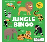 Laurence King Publishing Jungle Bingo Game Book Laurence King Publishing Multicolor