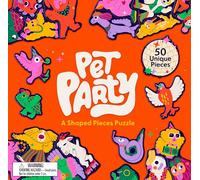 Laurence King Publishing Puzzle Pet Party - Shaped Pieces, Medium, Vibrant Colors