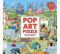 Laurence King Publishing Pop Art Puzzle: Make the Jigsaw and Spot the Artists, Yellow