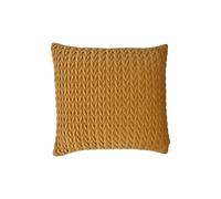 Laurence Llewelyn-Bowen 'Amory' Luxe Velvet Filled Cushion in Gold | Size: 43 cm x 43 cm Laurence Llewelyn-Bowen Gold 43 cm x 43 cm