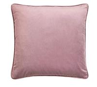 Laurence Llewelyn-Bowen Montrose Blush Pink Cushion-43 x 43cm Velvet, Polyester, 43 x 43cm (Filled Cushion)