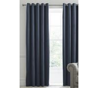Laurence Llewelyn-Bowen Montrose Navy Blackout Eyelet Curtains Navy