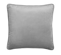 Laurence Llewelyn-Bowen Montrose-Velvet Cushion Cover, Silver, 43x43cm (17x17)