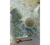 Laurence Llewelyn-Bowen 'Palm Court' Porcelain 2 Mug & Tray Set