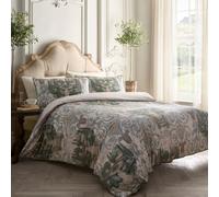 Laurence Llewelyn-Bowen Tuscan Garden 100% Cotton Sateen Green Duvet Cover Set